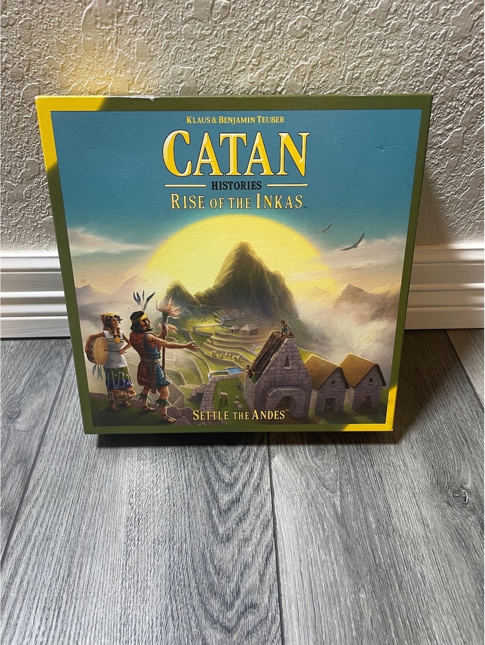 Catan Rise of the Inkas Boardgame Excellent pre owned Condition